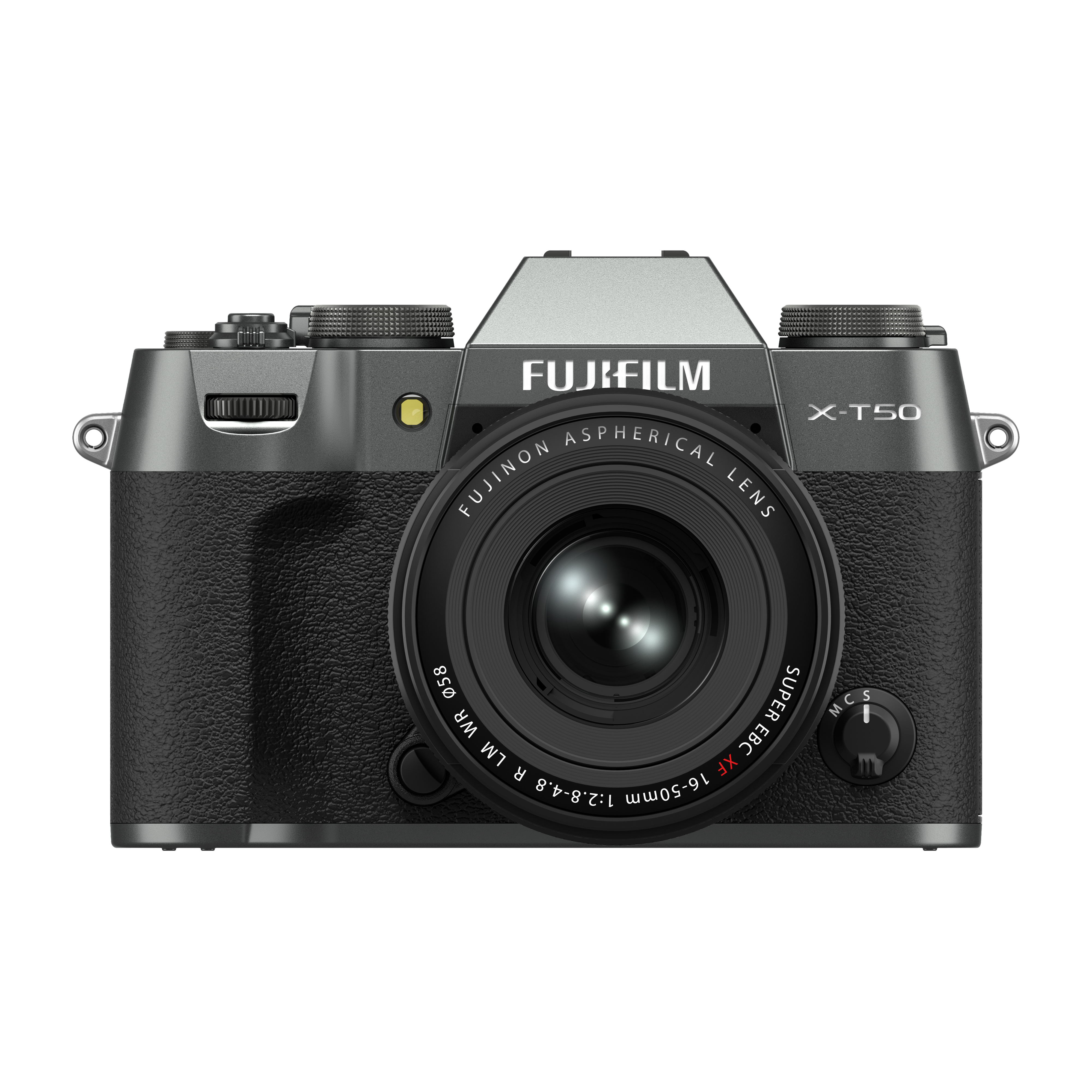 FUJIFILM X-T50 เป็นกล้องดิจิตอล ดีไซน์ขนาดกะทัดรัดและน้ำหนักเบา ด้วยคุณสมบัติจำลองฟิล์มที่รวมอยู่ใน Film Dial ด้านบน สามารถสลับระหว่างโทนสีที่หลากหลายได้อย่างง่ายดาย ช่วยสร้างสรรค์ภาพถ่ายที่โดดเด่นด้วยอรรถรสแบบมืออาชีพอีกด้วย