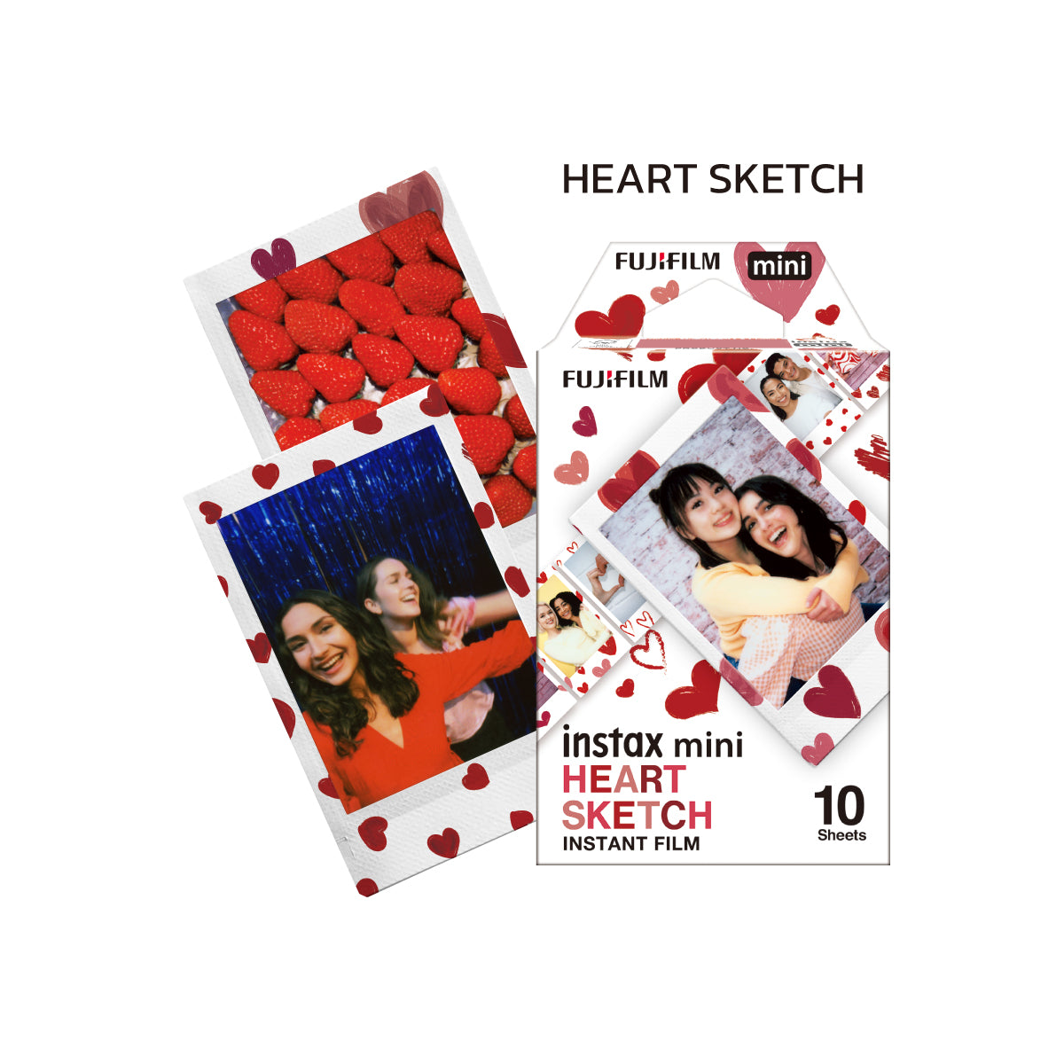 Instax Color Mini Film - Color film, patterned film for INSTAX MINI cameras