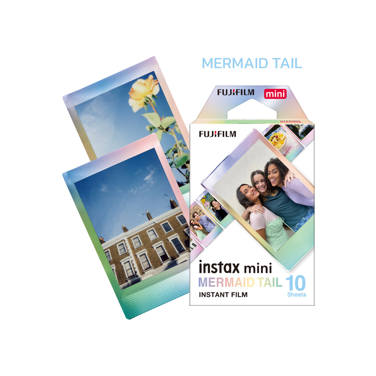 Instax Color Mini Film - Color film, patterned film for INSTAX MINI cameras