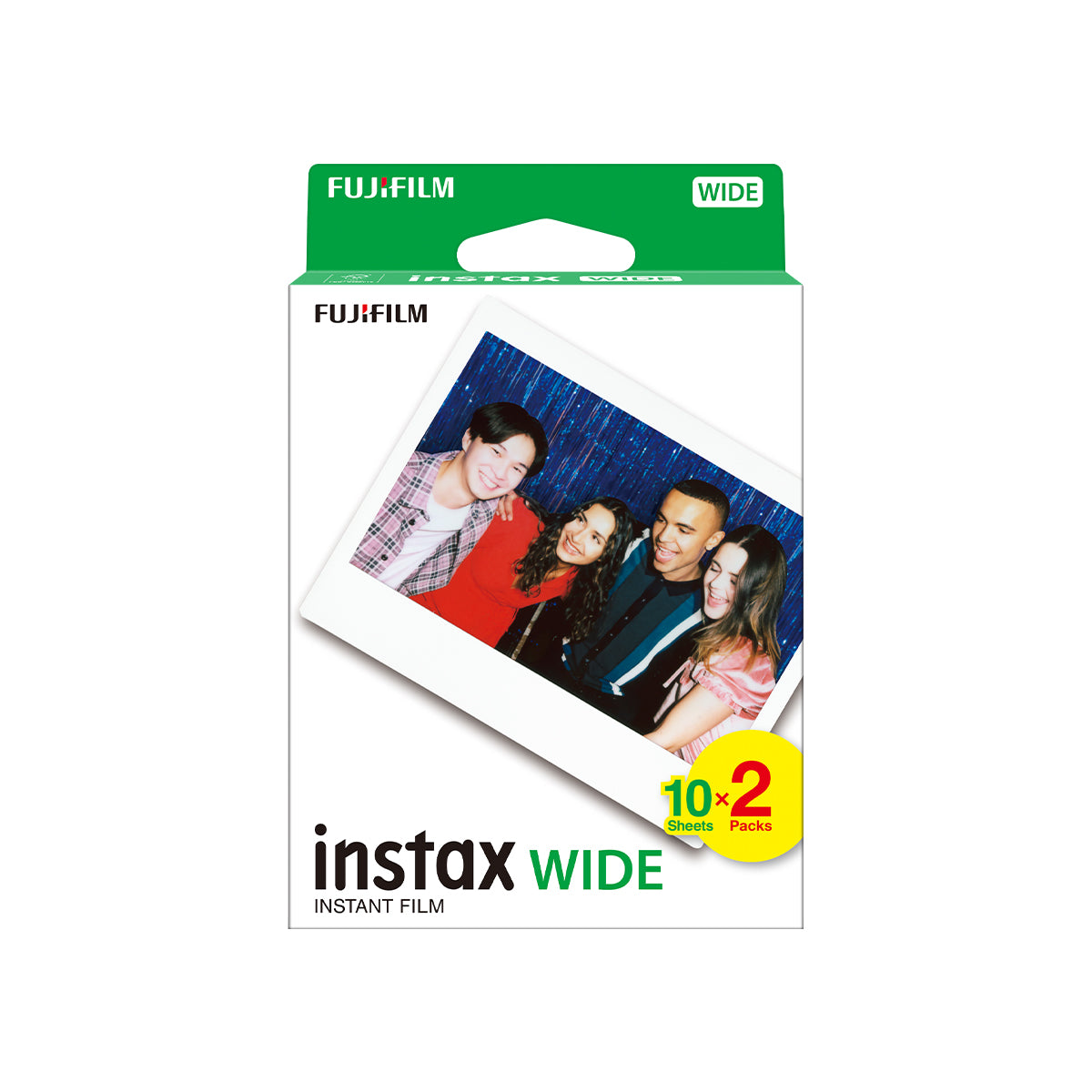 instax Wide Film - White Edge (Twin Pack)