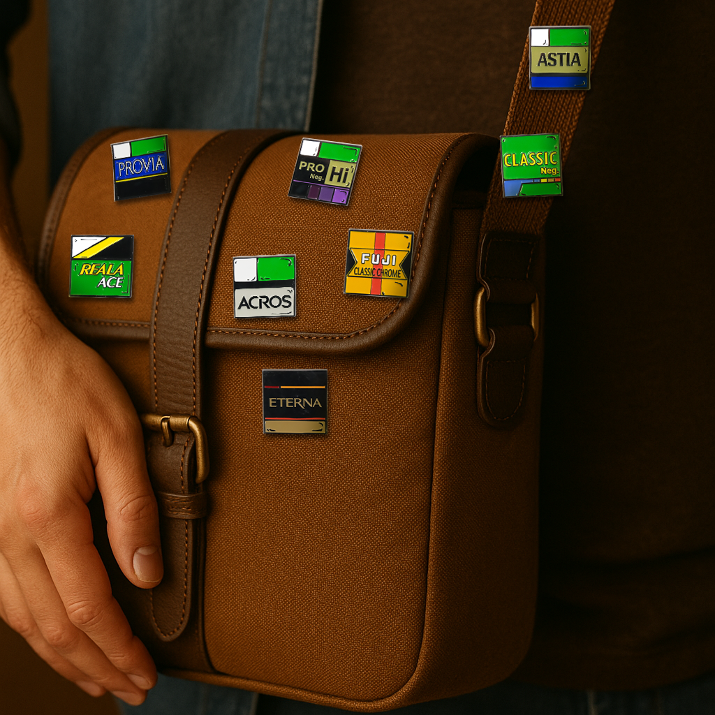 Film simulation brooch