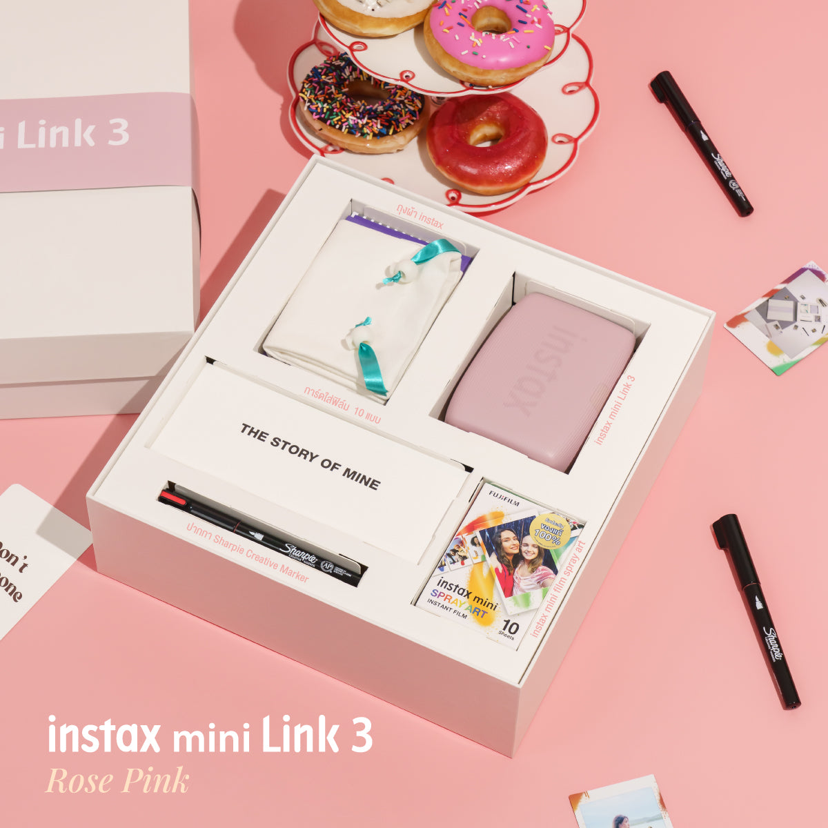 instax mini Link 3 bundle set instax mini Link 3 bundle set