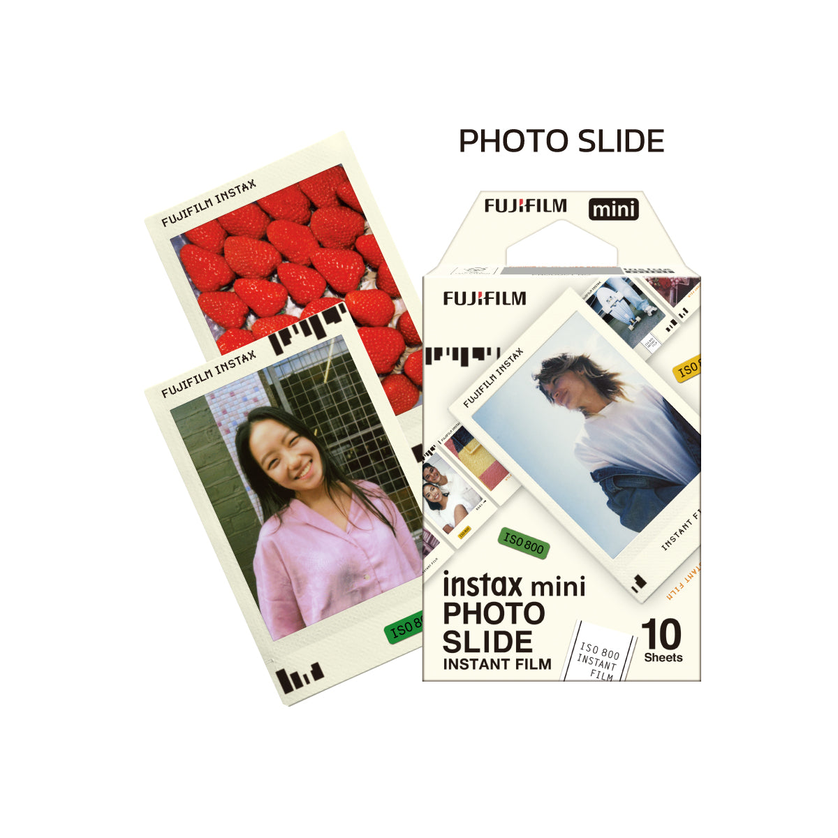 Instax Color Mini Film - Color film, patterned film for INSTAX MINI cameras