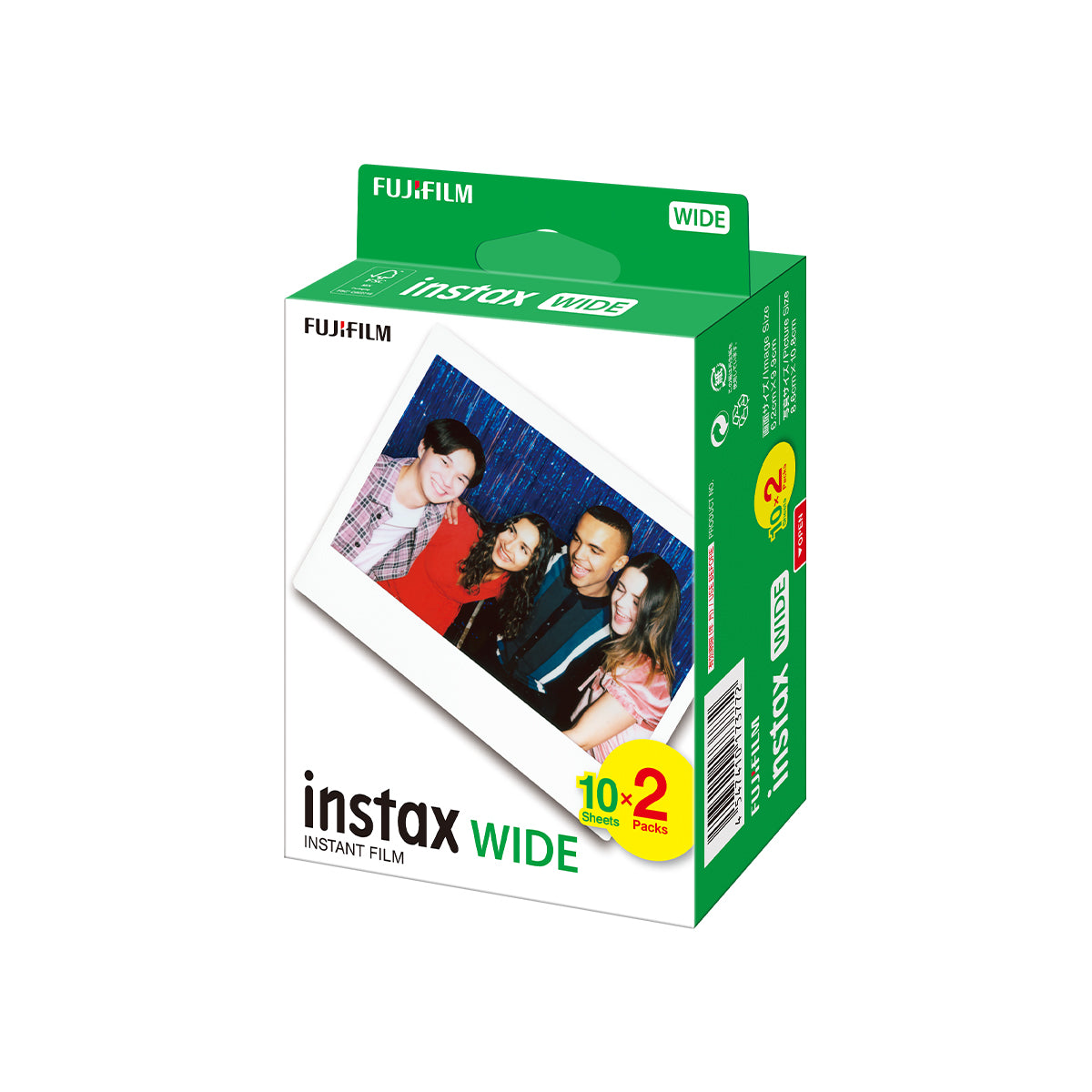 instax Wide Film - White Edge (Twin Pack)